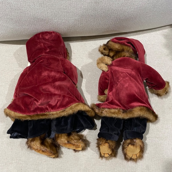 Bearington Collection Papa and mama Christmas Bear - Picture 9 of 12